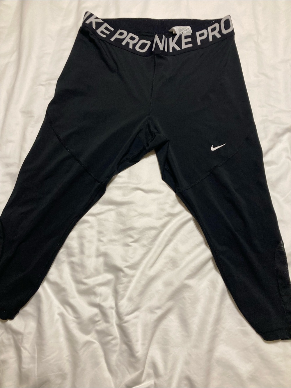 Nike Pro Capri Leggings Women Black XL